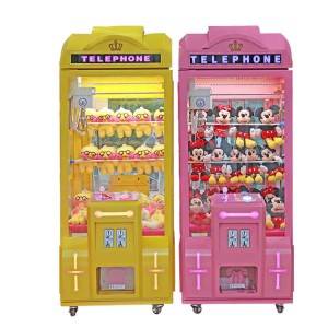 Coin operated toy claw crane machine manufacturer