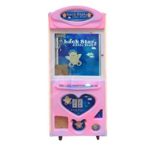 Custom made coin operated claw crane game machine toy vending machine