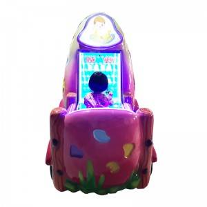 China NEW ARRIVAL coin operated 3D kiddie ride dinosaur shooting ball game machine factory and suppliers | Meiyi