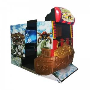 China Amusement Park Coin Operated 55LCD Pirate Adventure Shooting Video Games Machine factory and suppliers | Meiyi