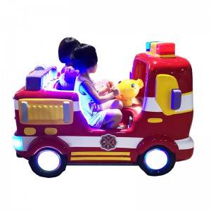 China NEW ARRIVAL coin operated 3D kiddie ride -fire truck with shooting game machine factory and suppliers | Meiyi