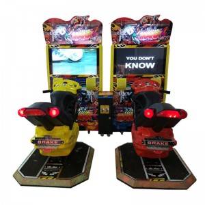 China Amusement Park Coin Operated Simultor TT Motor Racing Game Machine factory and suppliers | Meiyi