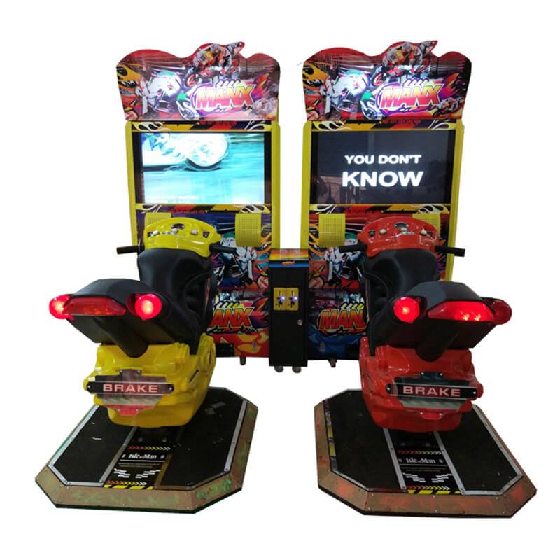 China Amusement Park Coin Operated Simultor TT Motor Racing Game Machine factory and suppliers | Meiyi Featured Image