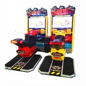 China Amusement Park Coin Operated Simultor TT Motor Racing Game Machine factory and suppliers | Meiyi
