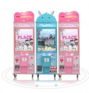 Custom made coin operated toy claw game machine vending prize machine