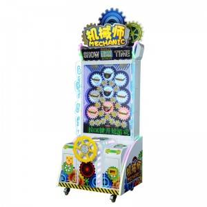 China Hot sale coin operated Mechanic lottery ticket game machine factory and suppliers | Meiyi