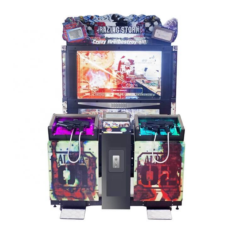 China Coin Operated Video Games Razing Storm Shooting Games Machine factory and suppliers | Meiyi Featured Image