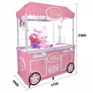 China Luxury coin operated claw gift game machine for 2 players factory and suppliers | Meiyi