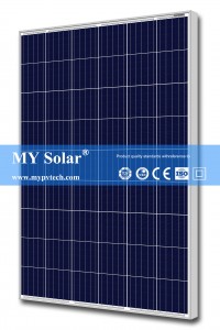MY SOLAR P3 Poly Solar PV Panel 250w 255watt 260wp 265 Watt 270 w Perc Solar Pv Module