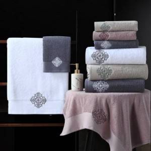 Supply OEM China 100% Cotton luxury Bath Hand Face Towel