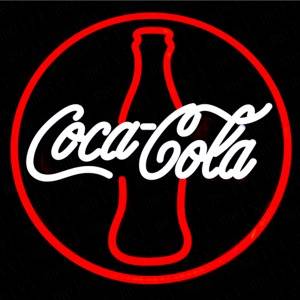 Coca cola three-dimensional neon sign-20LPS012