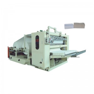 Semi-automatic Facial Tissue Folding Machine