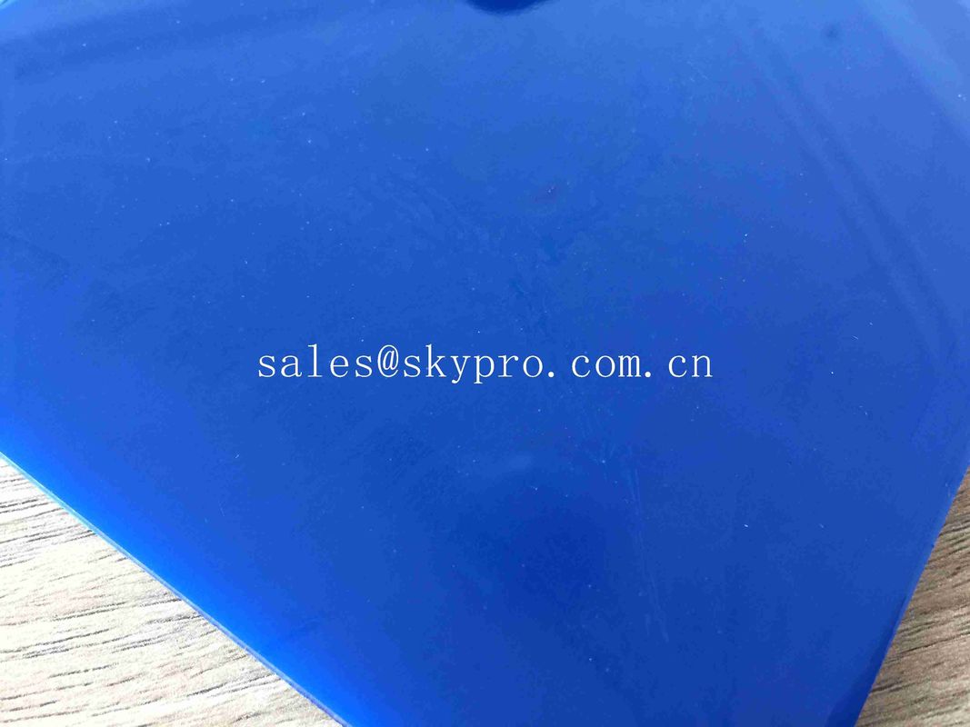 Dark Blue Polyurethane PU Flat Skirt Sheet Industrial Production Line PU Rubber Skirt Board for Conveyor Belt