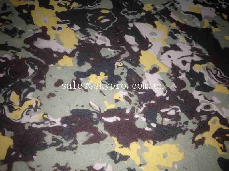 Camouflage Printing Custom EVA Foam Sheets Anti – Microbial Flip Flops Soles