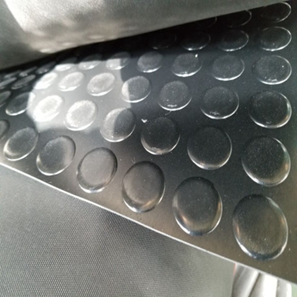 High quality waterproof anti-skid round buckle rubber sheet