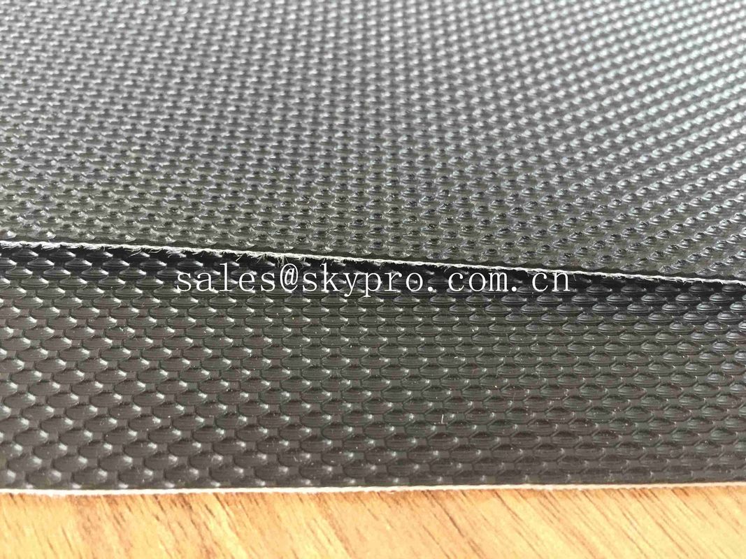 Industrial Diamond / Golf Pattern PVC Conveyor Belt Treadmill Conveyor Belt Antistatic