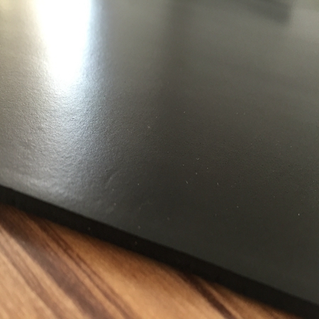 Oil resistant black punched rubber sheet buffering gasket rubber mat for prototype