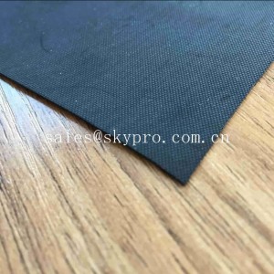 1mm Black Waterproofing Neoprene Fabric Roll For Inflatable Boat Raincoat Rubberized Cloth