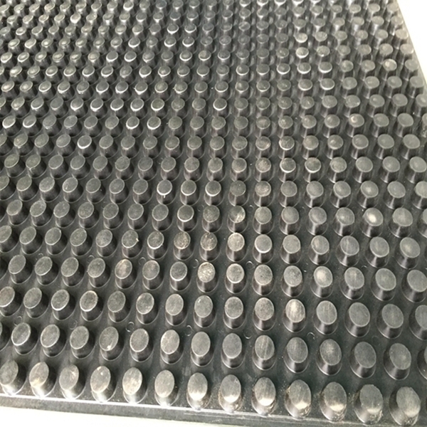Anti-Slip Solid Round Button Rubber Flooring Mats Manufacturer Industrial Rubber Sheet