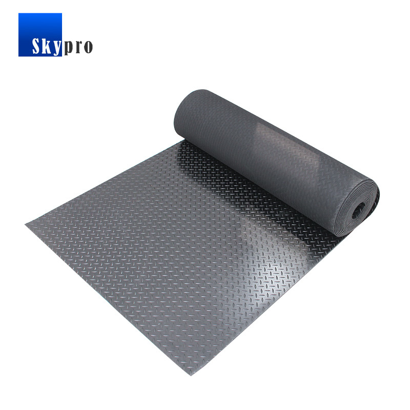 Factory sale black 5mm rubber mat horse stall matting