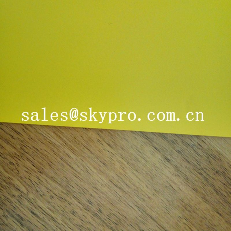 Super Thin 0.3mm Colorful Glossy And Matt Plastic Product PVC Sheet For Furniture Coating