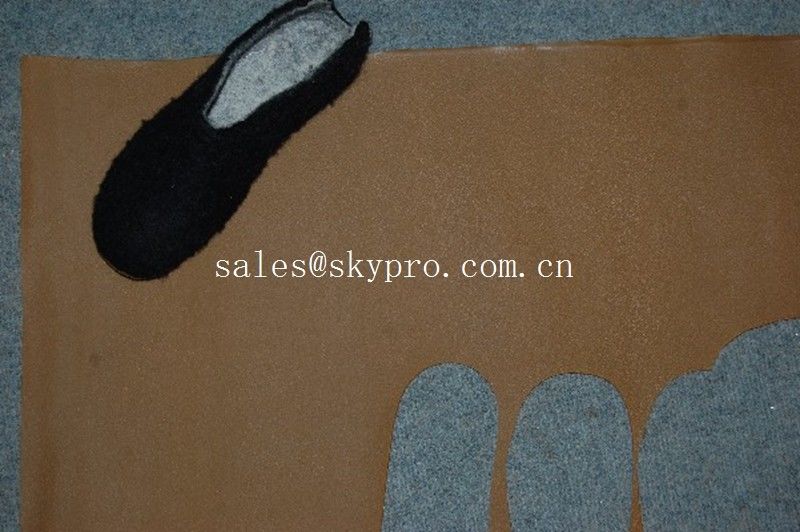 Granite pattern  Shoe Sole Rubber Sheet , high tensile rubber soling sheet