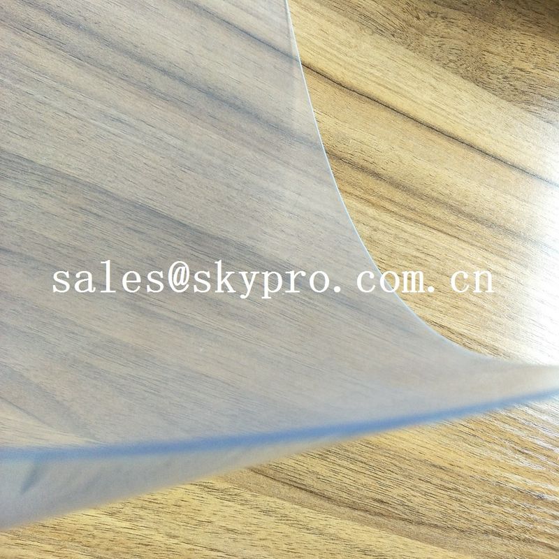 Flexible Super Clear Customized 1mm Thickness Non Toxic Double Film Rigid PVC Plastic Film Sheet