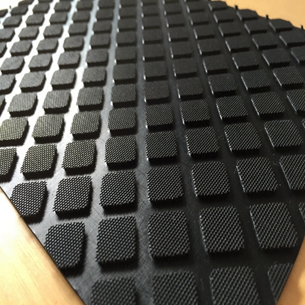 Anti-slip Solid Square Heavy Duty Rubber Mat