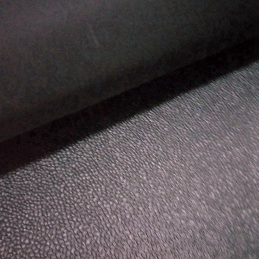 Black Leather Pattern Heavy Duty Rubber Sheet Commercial Grade SBR Flooring Matting