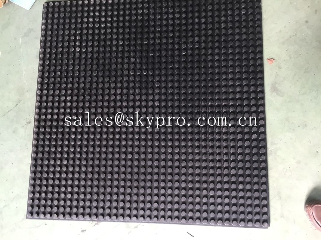 Round stud rubber matting high height coin rubber mats smooth