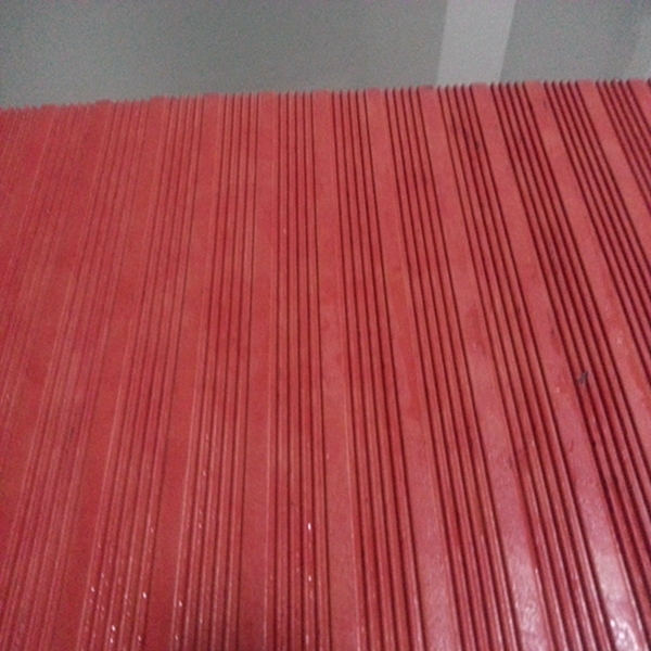 High Quality Red Waterproof Anti-skidding Fine Ribbed Abrasion-resistant Sheeting NR Rubber Sheets