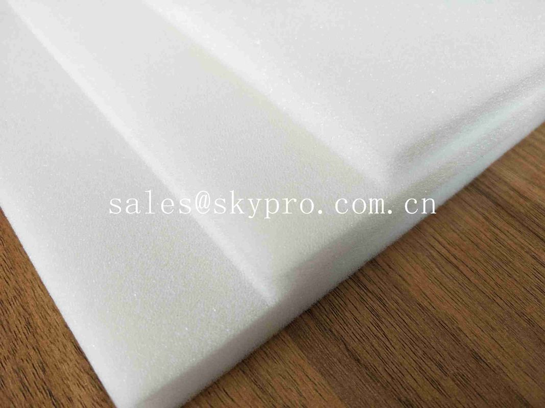 Non – Toxic White Healthy Memory Polyurethane PU Foam Sponge Sheet Stocked