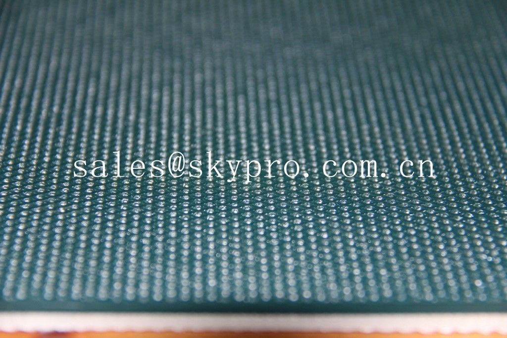 Diamond patterned Oil-resistant PVC plastic conveyor belt for treadmill runner