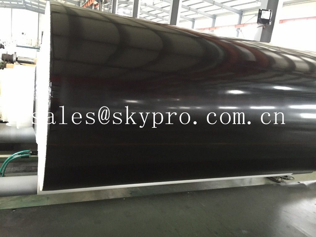Light weight glossy matt anti-static PVC conveyor belt , grip top belt Structure