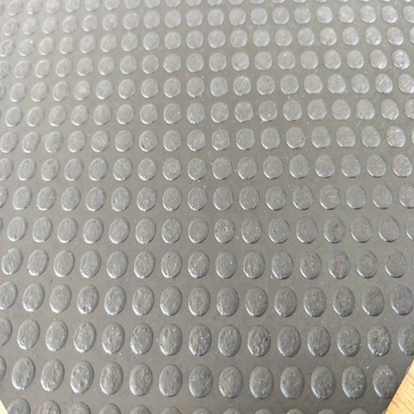 High elongation natural latex rubber sheet non slip rubber flooring mat