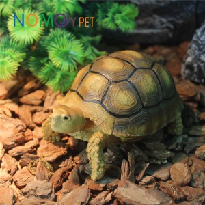 Resin turtle model Sulcata M