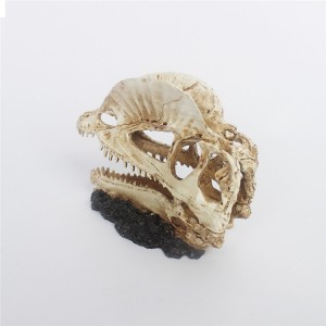 Resin bird head bone decoration