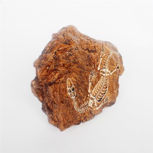 Resin dinosaur fossil hide decoration