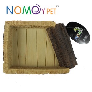 Resin wooden ramp and food bowl M