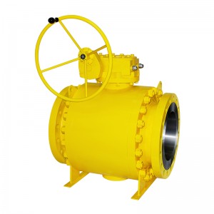 A105 Trunnion mounted ball valve