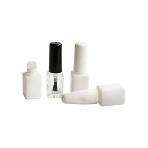 Manufacture custom 6ml square nail polish bottle