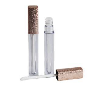 Hot selling custom empty clear lipgloss tube containers with brush