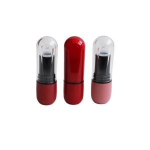 Custom color makeup packaging mini lipstick tube container