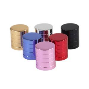 Popular colorful cap for perfume bottles