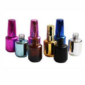 Classical colorful nail polish bottle