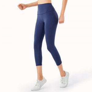 Custom High Waisted Workout Yoga Leggings No Front T Line Gym Fitness Sport Yoga Pants