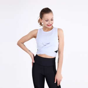 New style fitness women tank tops quick dry gym active wear breathing yoga wear