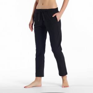 Sports jogger pants yoga workout pants with pockets casual outdoor women sportswear
