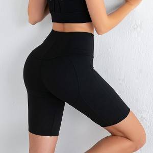 Hot Wholesale yoga shorts fifth pants for women classic design biker shorts