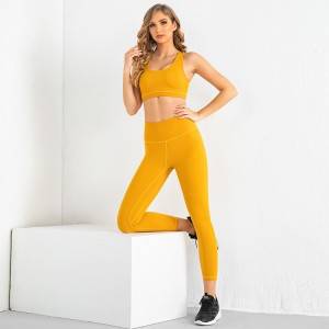 Women Gym Fitness Sportswear Sports Bra and Pants Running Suit Workout Sport Leggings Yoga Sets